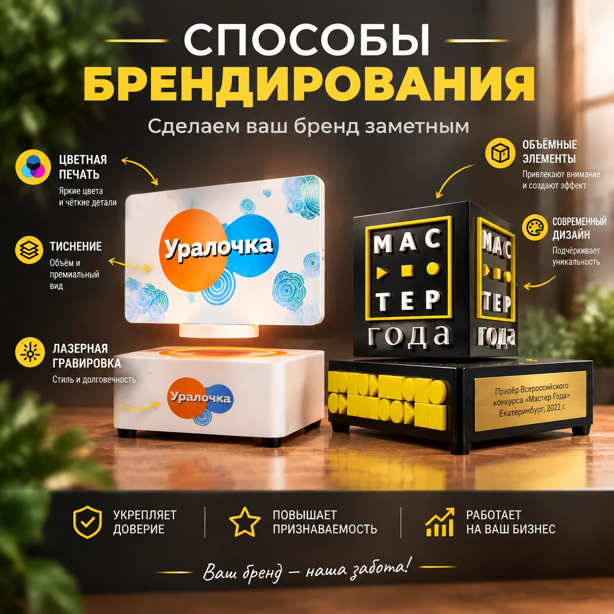 Брендирование левитационной платформы